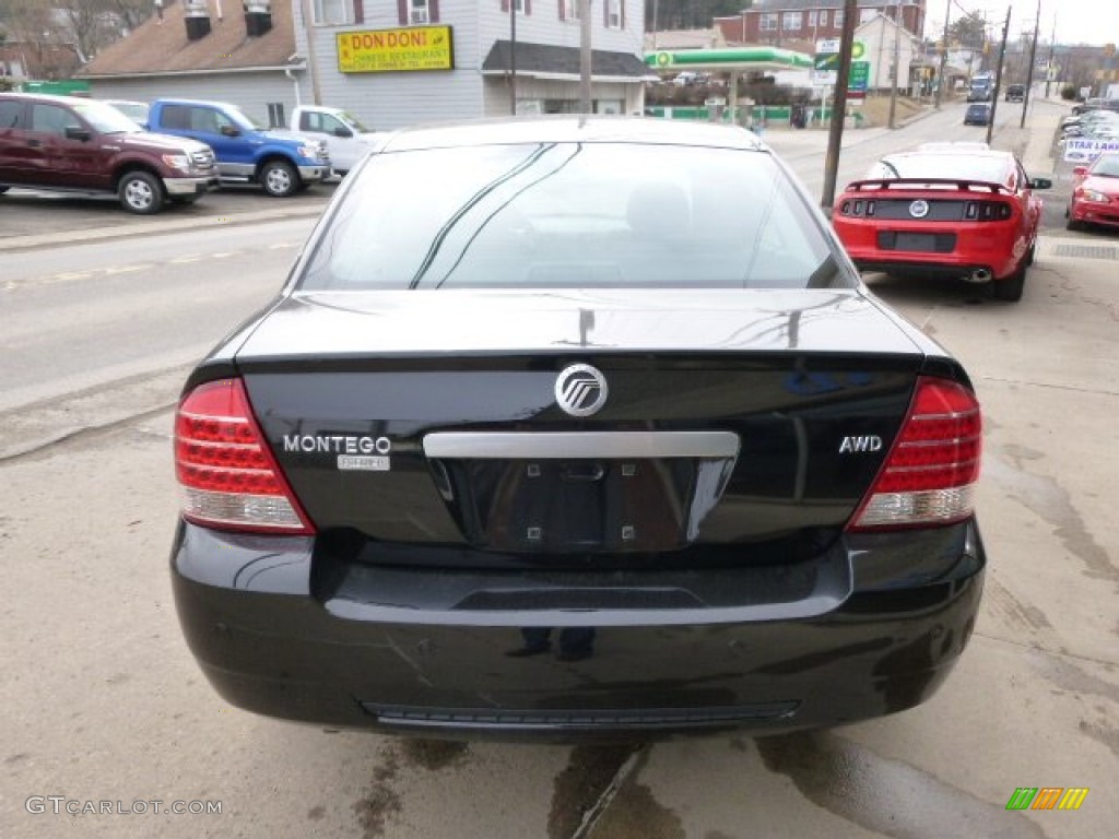 2006 Montego Premier AWD - Black / Charcoal Black photo #6