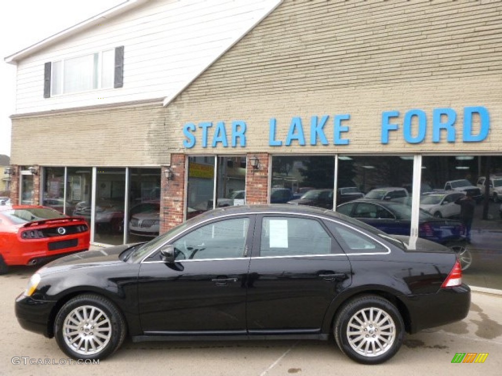 2006 Montego Premier AWD - Black / Charcoal Black photo #8