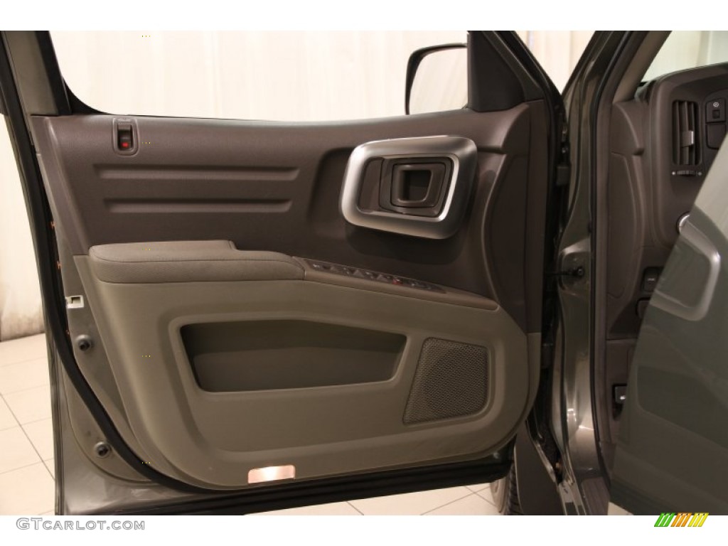 2007 Ridgeline RTS - Aberdeen Green Metallic / Gray photo #4
