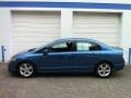 Atomic Blue Metallic - Civic LX-S Sedan Photo No. 4