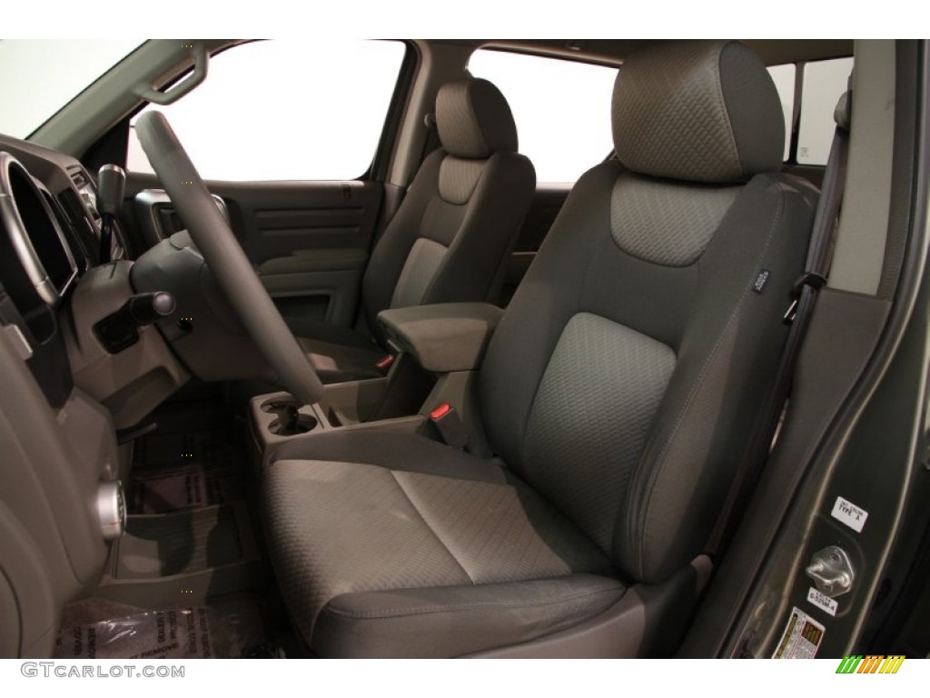 2007 Ridgeline RTS - Aberdeen Green Metallic / Gray photo #7
