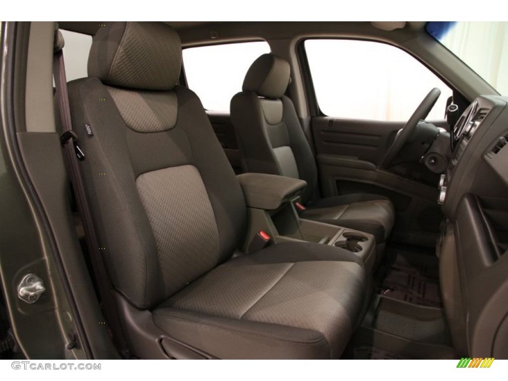 2007 Ridgeline RTS - Aberdeen Green Metallic / Gray photo #19