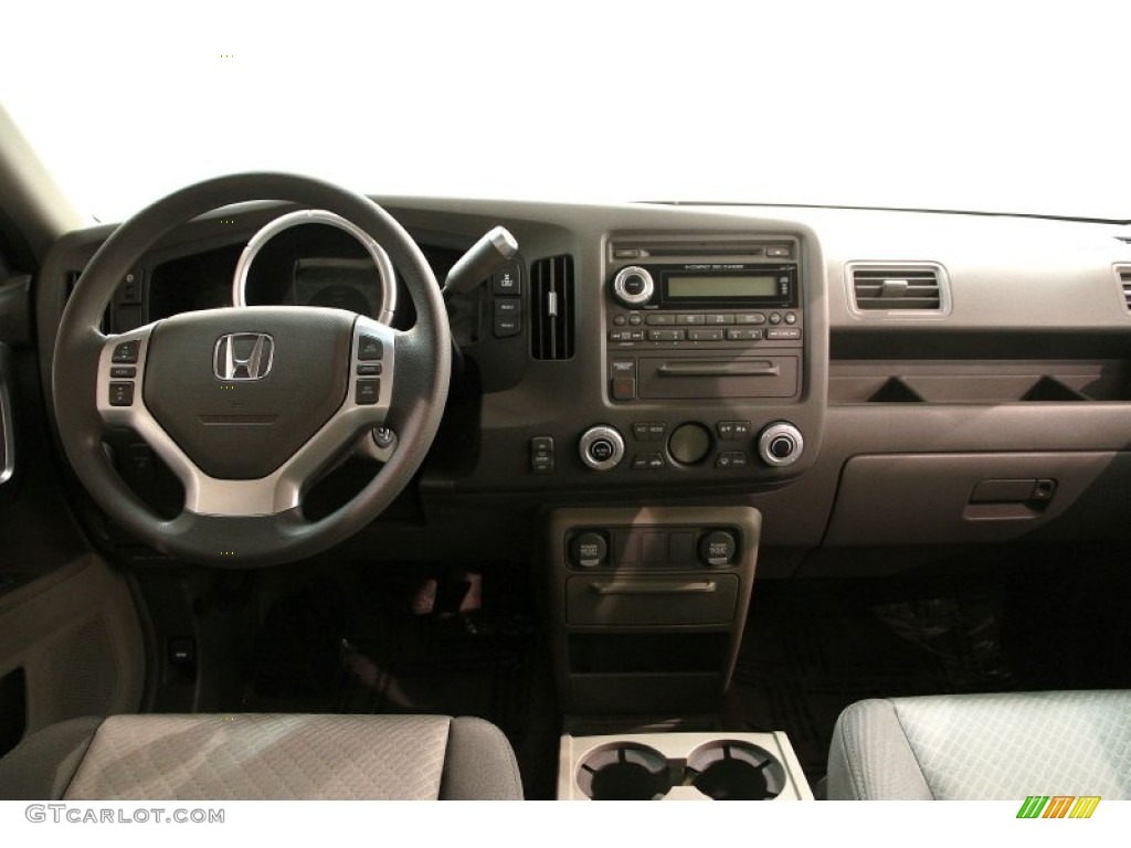 2007 Ridgeline RTS - Aberdeen Green Metallic / Gray photo #23