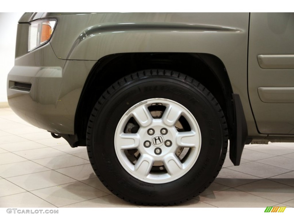 2007 Ridgeline RTS - Aberdeen Green Metallic / Gray photo #27