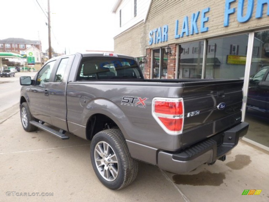 2014 F150 STX SuperCab 4x4 - Sterling Grey / Black photo #6