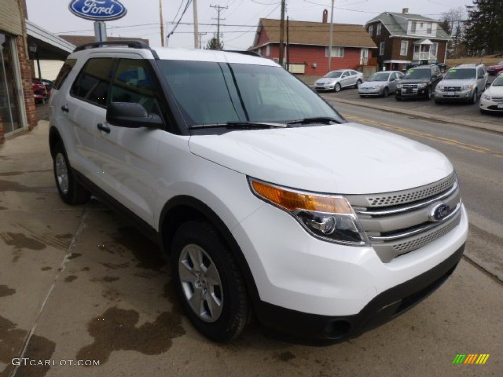 Oxford White 2014 Ford Explorer 4WD Exterior Photo #91292495