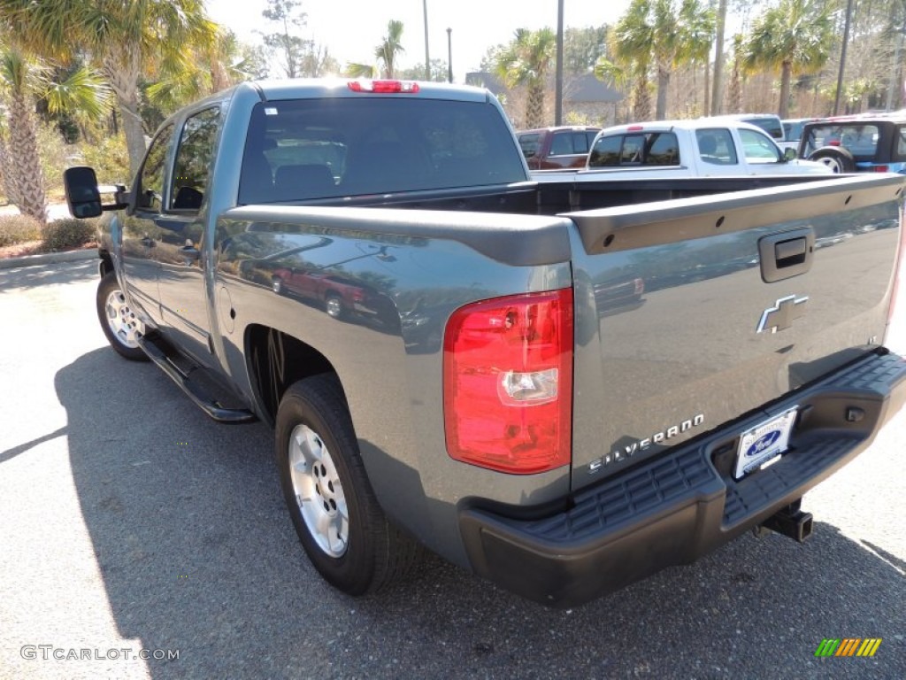 2013 Silverado 1500 LT Crew Cab - Blue Granite Metallic / Ebony photo #16