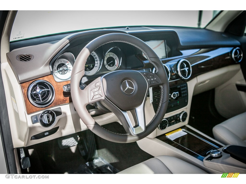 2014 GLK 350 - Polar White / Almond Beige/Mocha photo #5