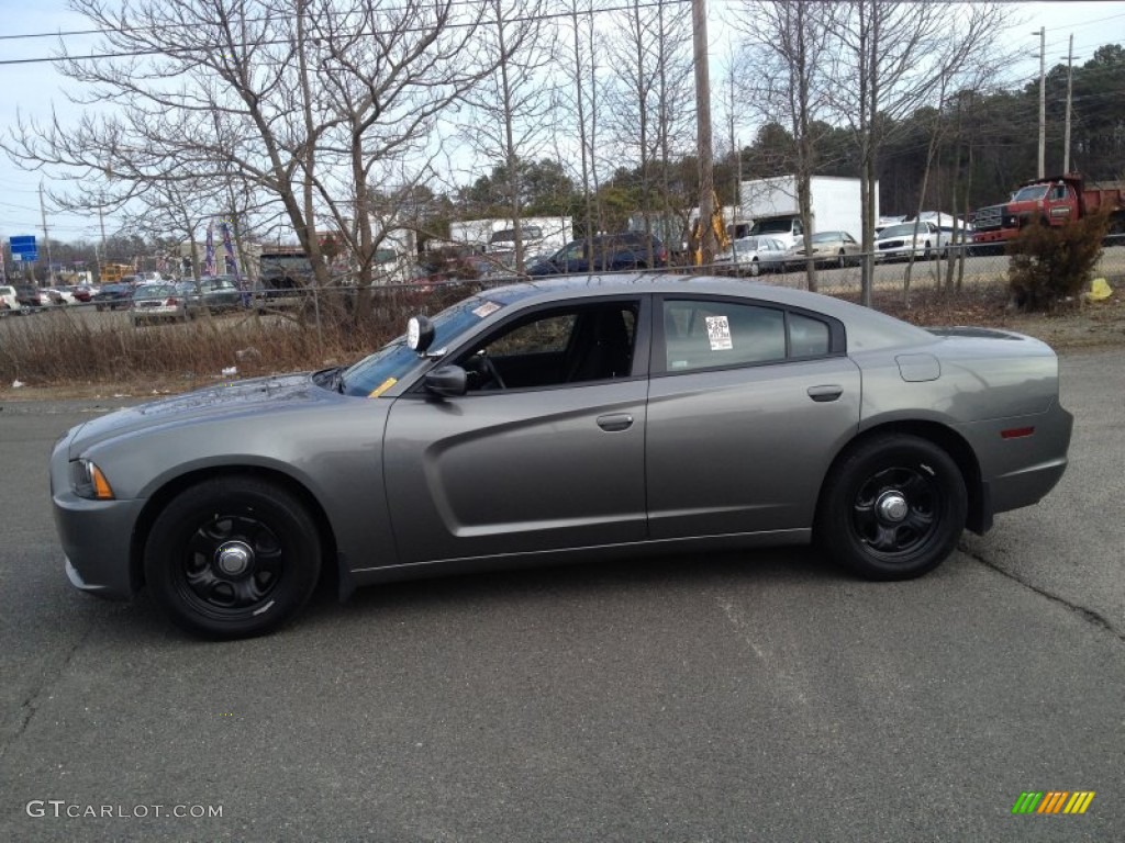 Tungsten Metallic 2012 Dodge Charger Police Exterior Photo #91293584