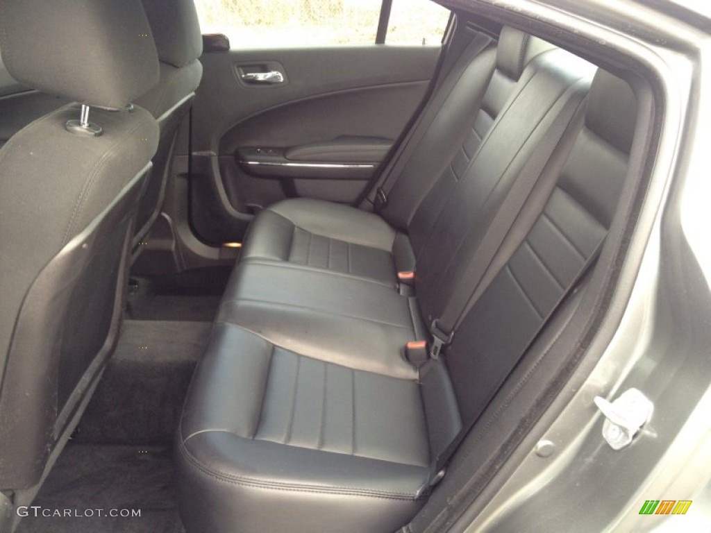 2012 Dodge Charger Police Rear Seat Photo #91293599
