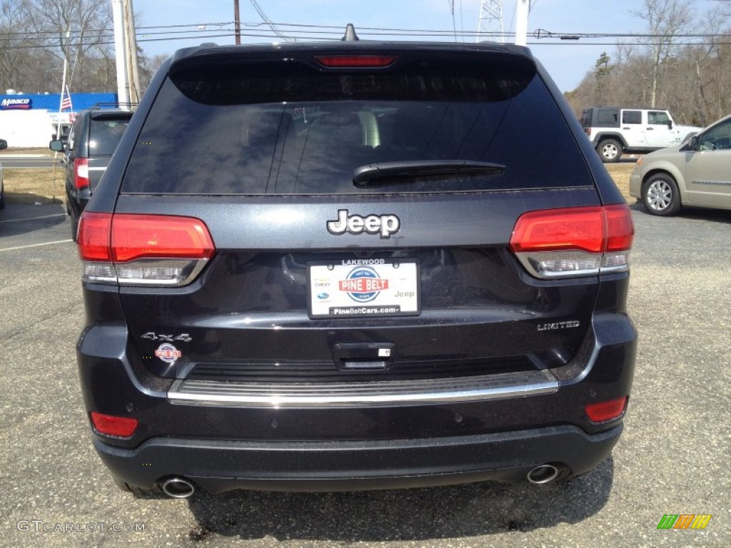 2014 Grand Cherokee Limited 4x4 - Maximum Steel Metallic / Morocco Black photo #5