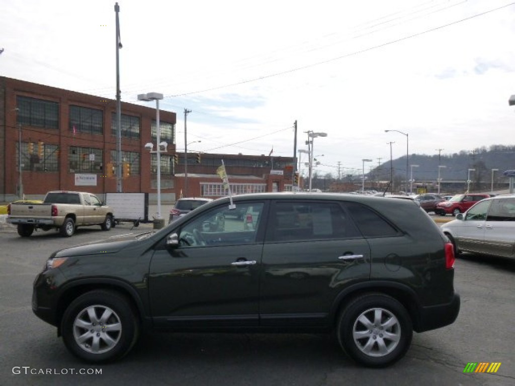 2013 Sorento LX - Tuscan Olive / Gray photo #5