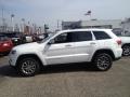 2014 Bright White Jeep Grand Cherokee Limited 4x4  photo #3