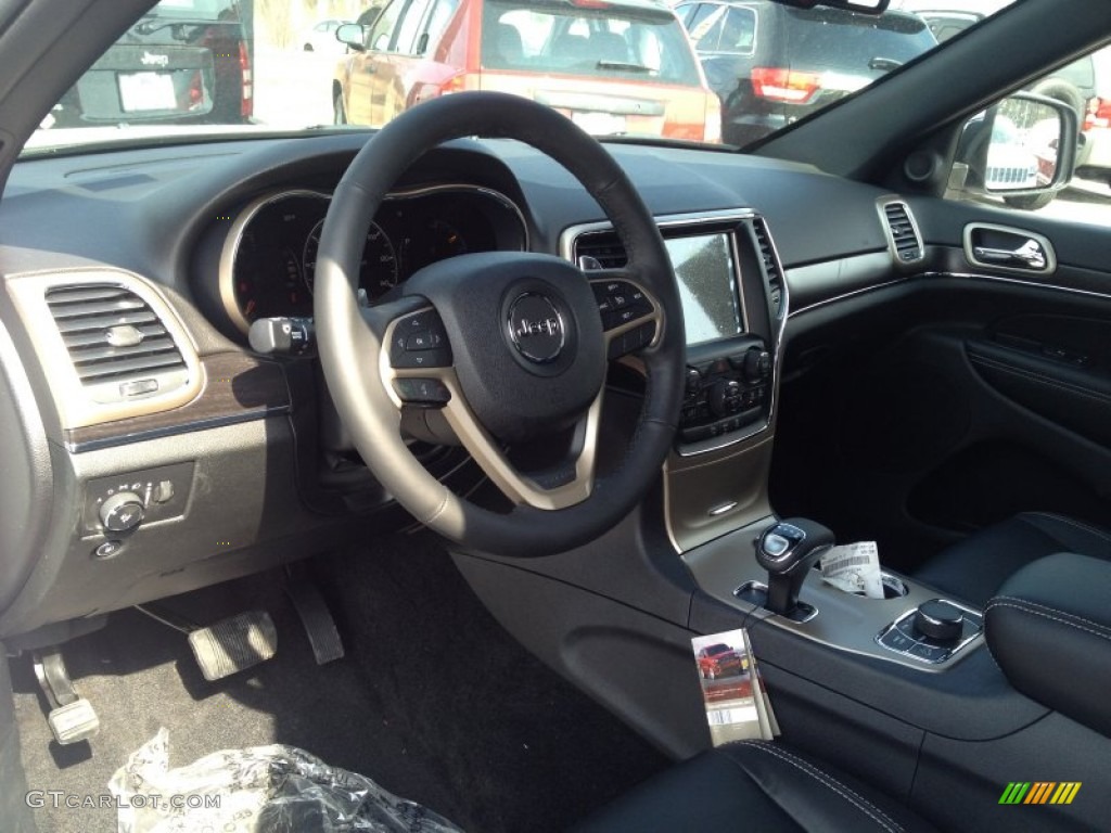 2014 Grand Cherokee Limited 4x4 - Bright White / Morocco Black photo #7