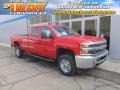 Victory Red - Silverado 2500HD WT Double Cab 4x4 Photo No. 1