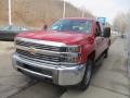 Victory Red - Silverado 2500HD WT Double Cab 4x4 Photo No. 9