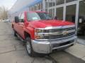 Victory Red - Silverado 2500HD WT Double Cab 4x4 Photo No. 11