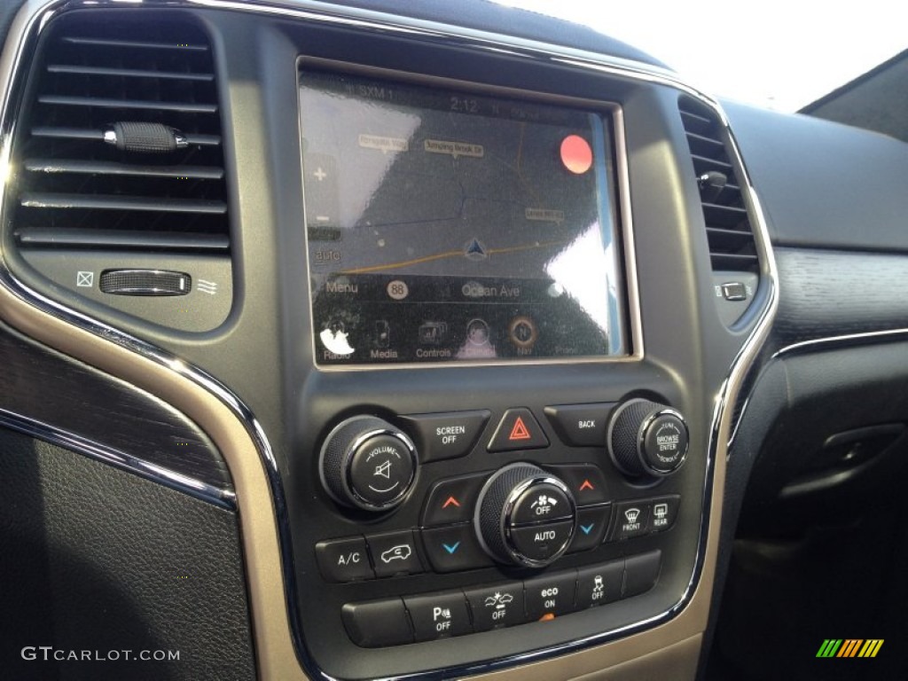 2014 Grand Cherokee Summit 4x4 - Brilliant Black Crystal Pearl / Morocco Black photo #10