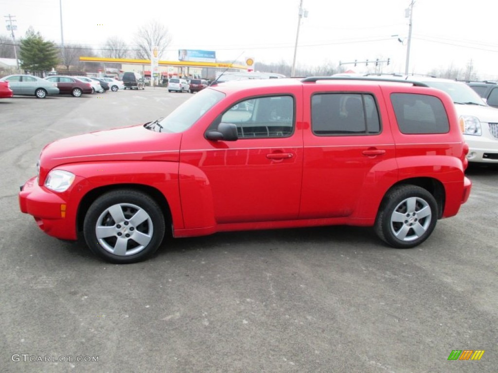 Victory Red 2010 Chevrolet HHR LS Exterior Photo #91297733