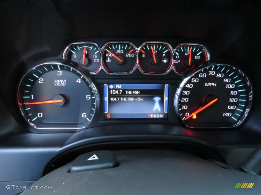 2014 Chevrolet Silverado 1500 High Country Crew Cab 4x4 Gauges Photo #91298462