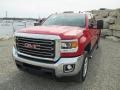 2015 Fire Red GMC Sierra 2500HD SLE Crew Cab 4x4  photo #3