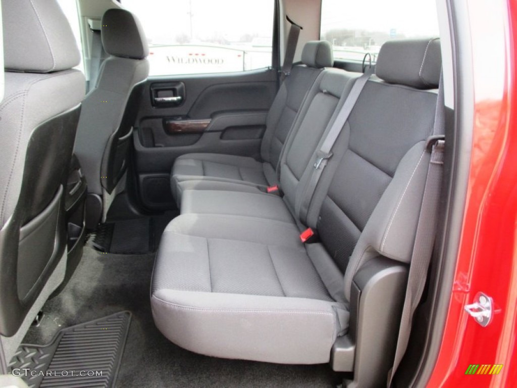 2015 GMC Sierra 2500HD SLE Crew Cab 4x4 Rear Seat Photo #91300731