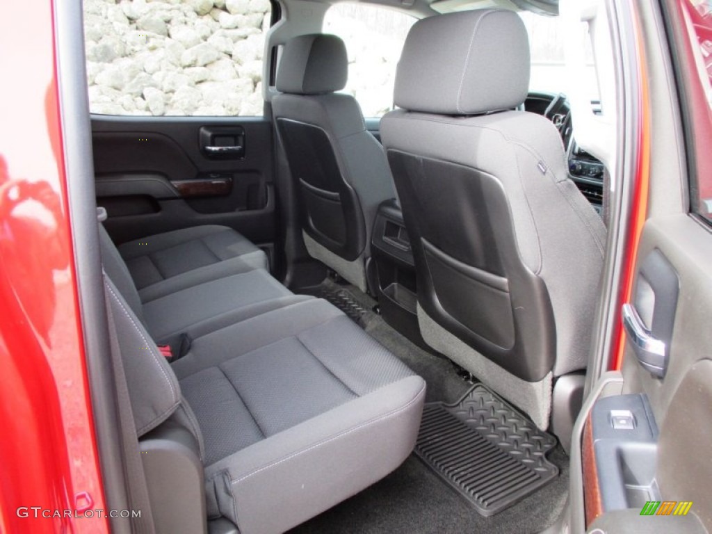2015 GMC Sierra 2500HD SLE Crew Cab 4x4 Rear Seat Photo #91300813