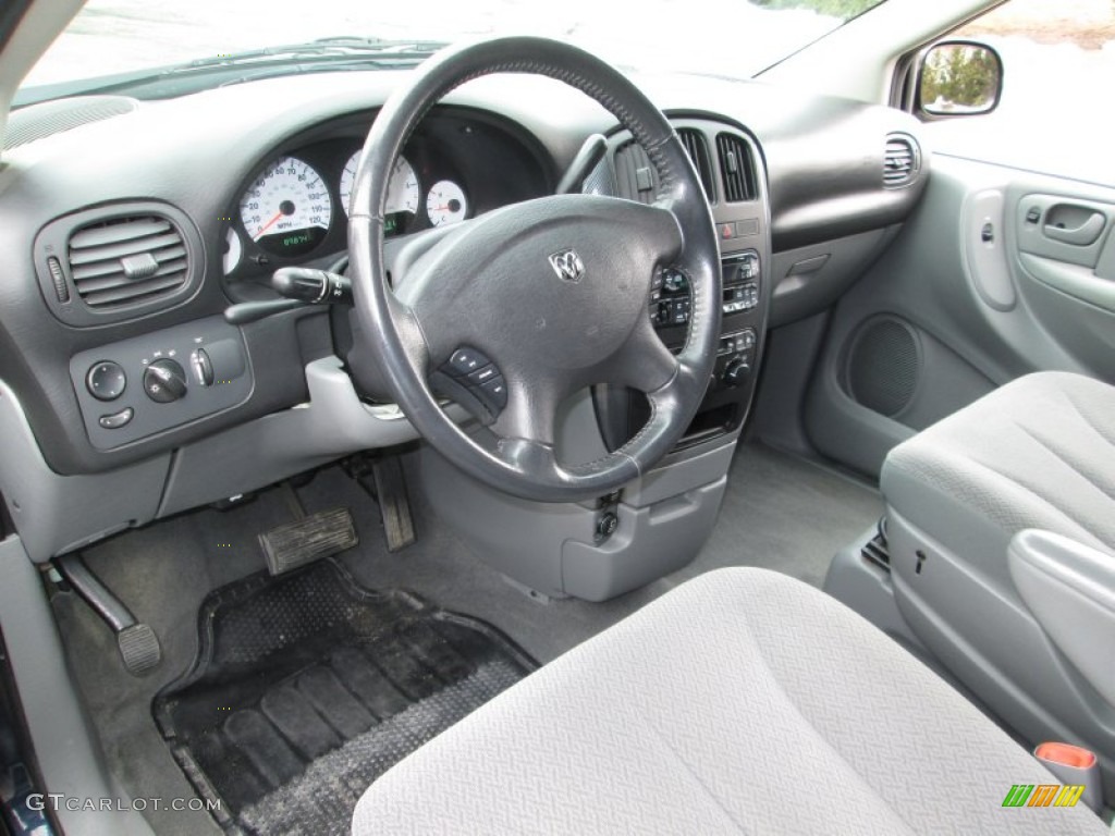Medium Slate Gray Interior 2007 Dodge Grand Caravan SXT Photo #91301220