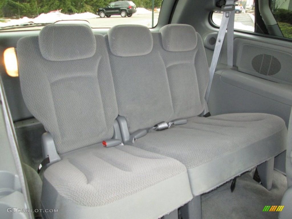 2007 Dodge Grand Caravan SXT Rear Seat Photos