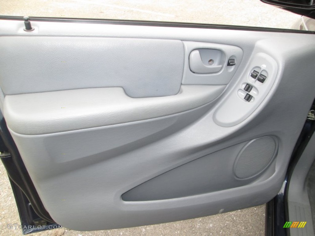 2007 Dodge Grand Caravan SXT Medium Slate Gray Door Panel Photo #91301475