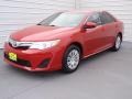 Barcelona Red Metallic - Camry LE Photo No. 7