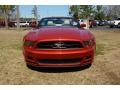 2013 Red Candy Metallic Ford Mustang V6 Premium Convertible  photo #2