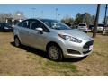 Ingot Silver - Fiesta S Sedan Photo No. 3