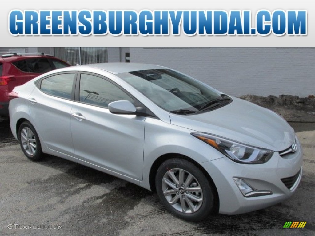 2014 Elantra SE Sedan - Silver / Gray photo #1