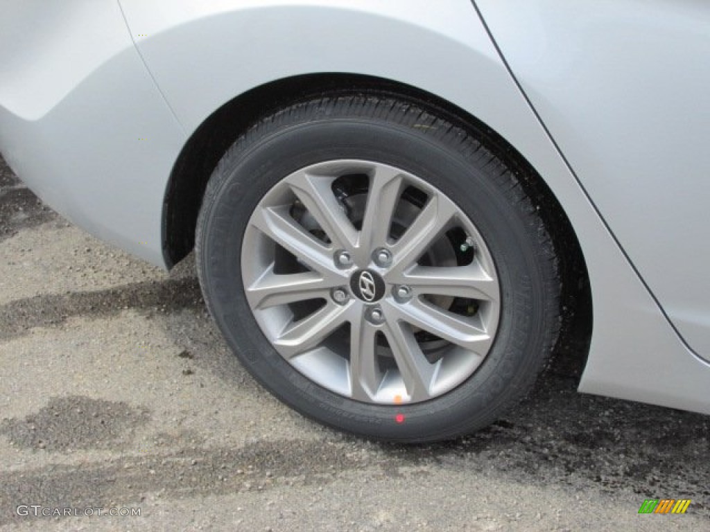 2014 Elantra SE Sedan - Silver / Gray photo #3