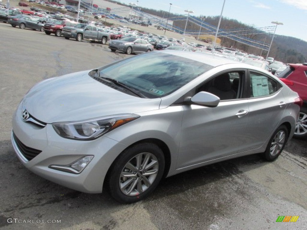 2014 Elantra SE Sedan - Silver / Gray photo #4