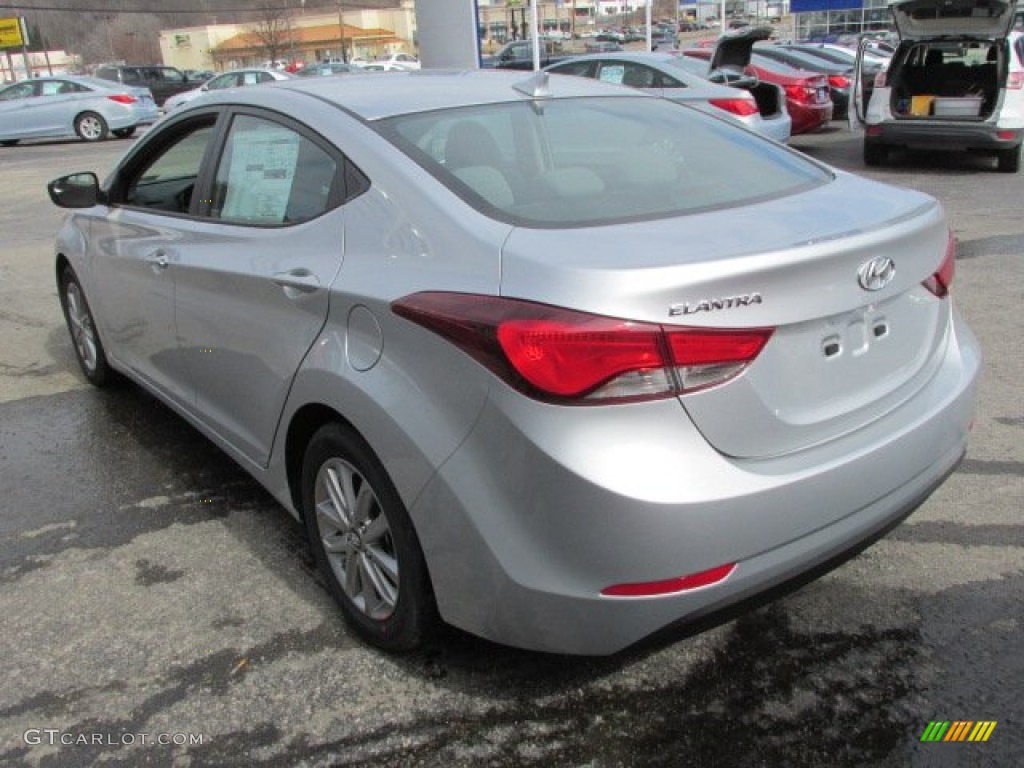 2014 Elantra SE Sedan - Silver / Gray photo #5