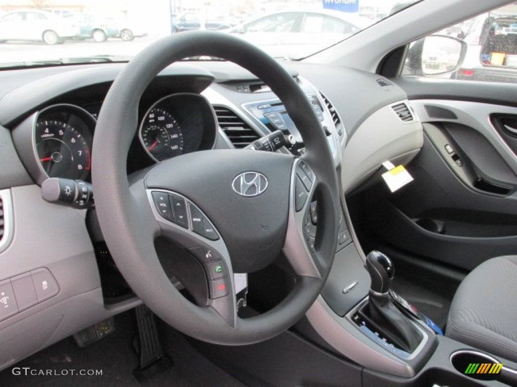 2014 Elantra SE Sedan - Silver / Gray photo #6