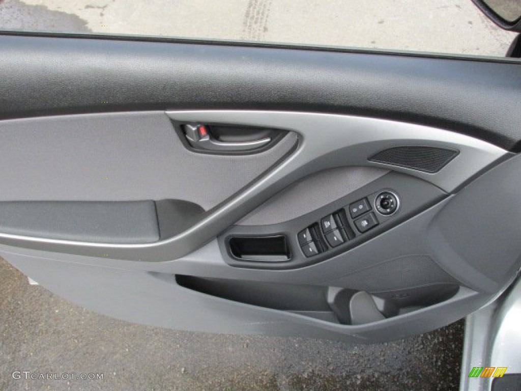 2014 Elantra SE Sedan - Silver / Gray photo #7
