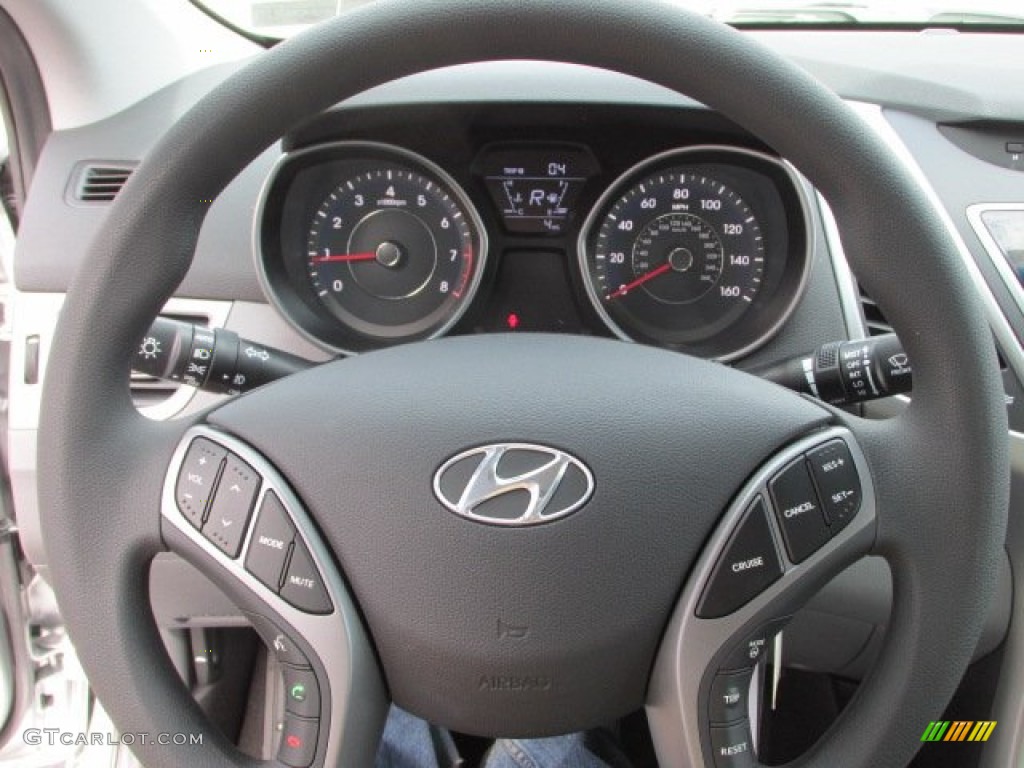 2014 Elantra SE Sedan - Silver / Gray photo #13