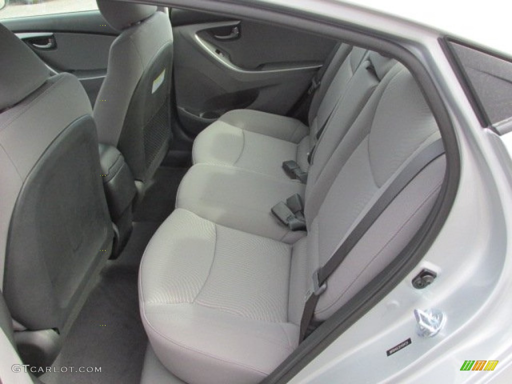2014 Elantra SE Sedan - Silver / Gray photo #14