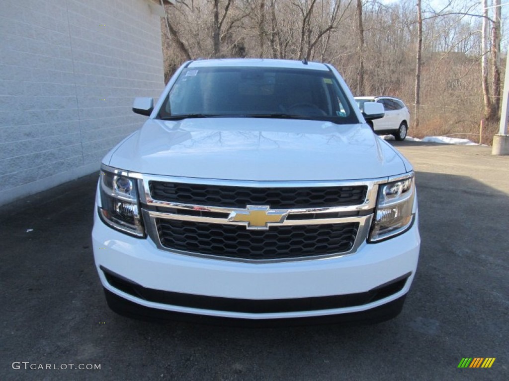 Summit White 2015 Chevrolet Tahoe LT 4WD Exterior Photo #91304307