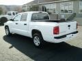 2007 Bright White Dodge Dakota ST Quad Cab 4x4  photo #2