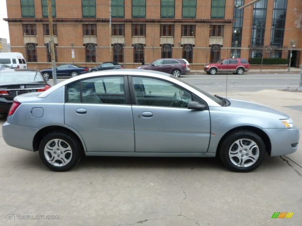 2003 ION 2 Sedan - Silver Blue / Gray photo #13