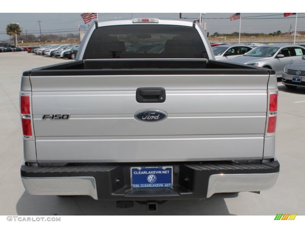 2010 F150 XL SuperCab - Ingot Silver Metallic / Medium Stone photo #8