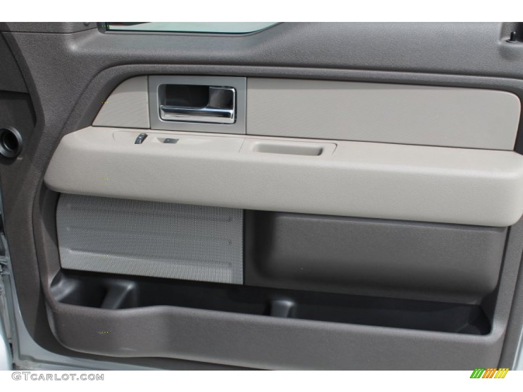 2010 F150 XL SuperCab - Ingot Silver Metallic / Medium Stone photo #31