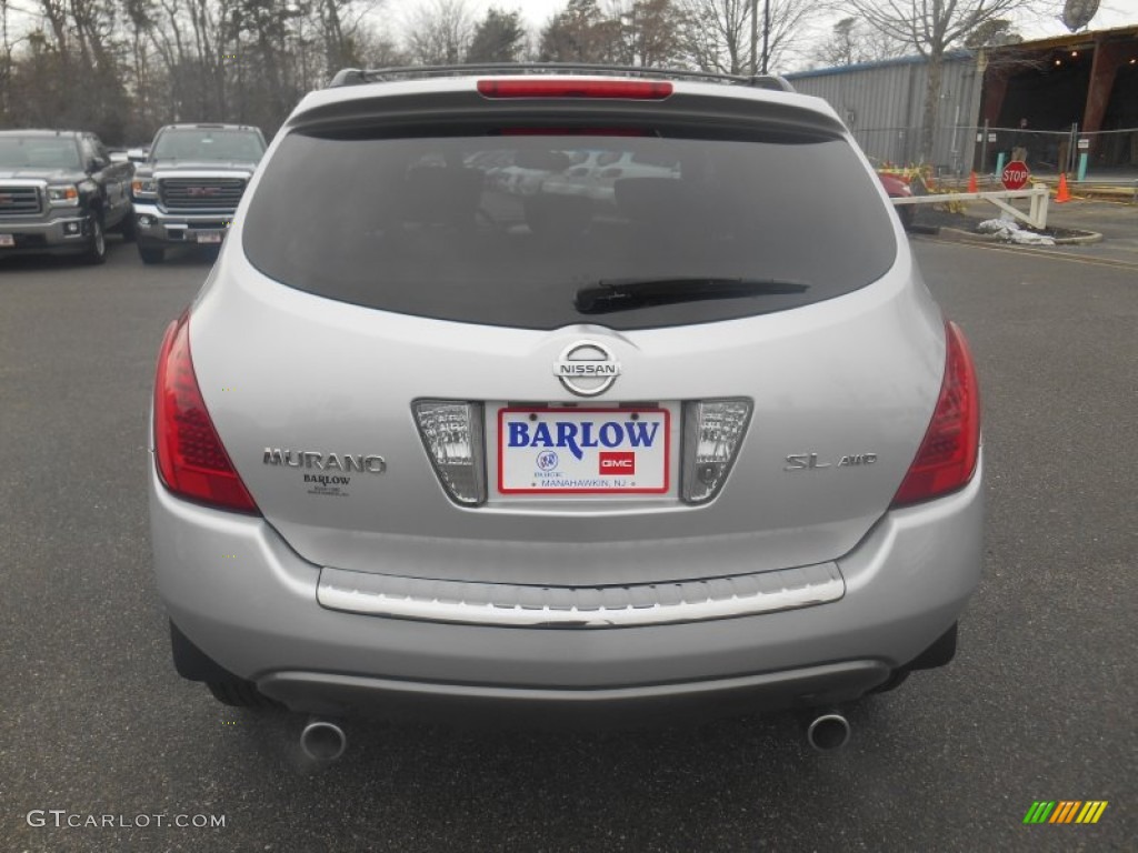 2007 Murano SE AWD - Brilliant Silver Metallic / Charcoal photo #3