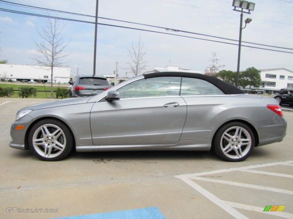 Palladium Silver Metallic 2011 Mercedes-Benz E 550 Cabriolet Exterior Photo #91309608