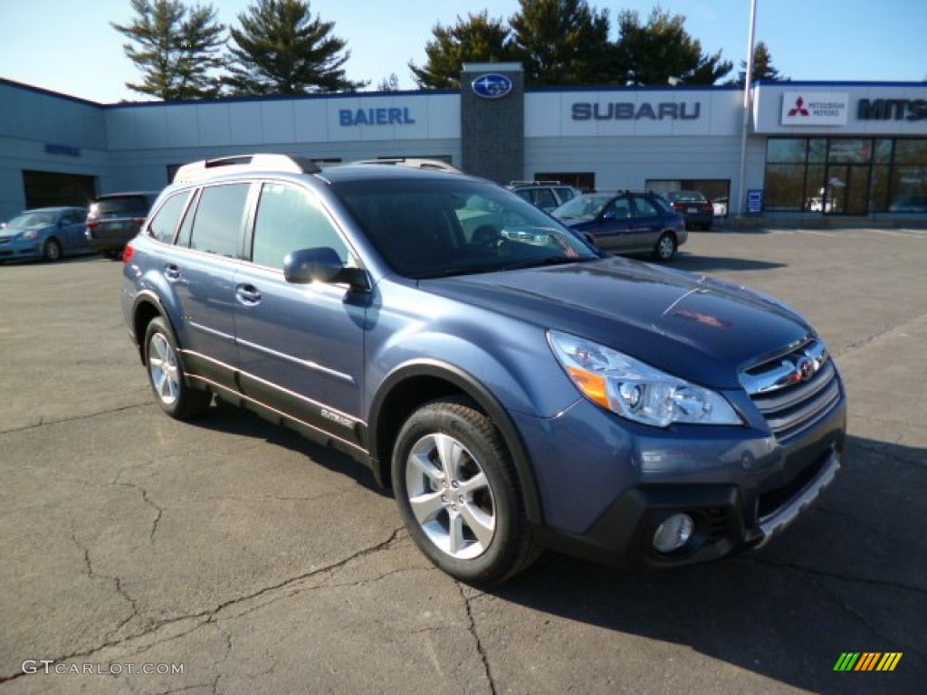 2014 Outback 2.5i Limited - Twilight Blue Metallic / Black photo #1