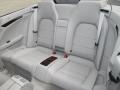 2011 Mercedes-Benz E Ash/Dark Grey Interior Rear Seat Photo